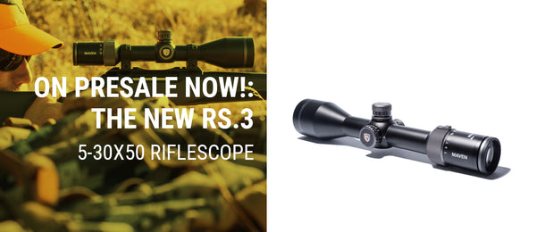 NEW: THE RS.3 5-30x50MM RIFLESCOPE
