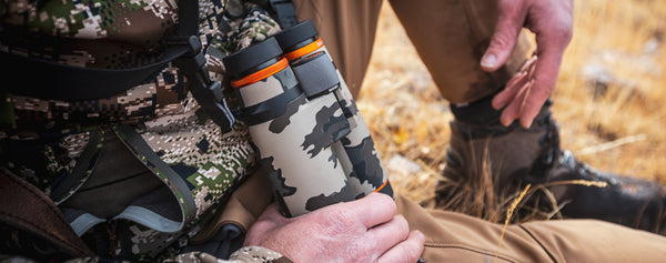 Maven Custom Binoculars Design Content: Camouflage Example