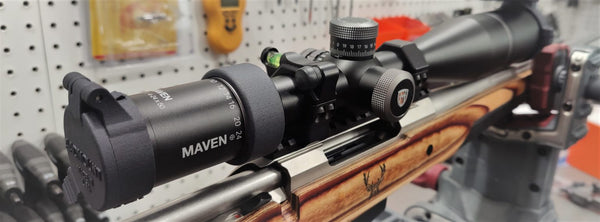 Backwoods Pursuit - Maven RS5 Review | 4-24×50 Rifle Scope – Field Tested