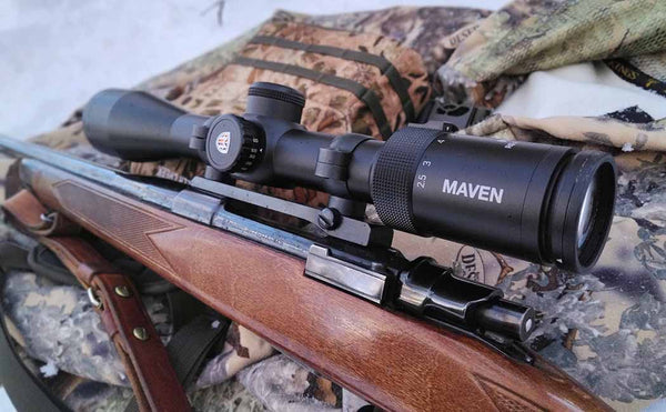 Gun Digest - Maven RS.1 2.5-15X44mm Review: Modern Hunting Glass