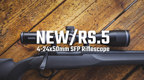 New: Maven RS.5 4-24x50mm SFP