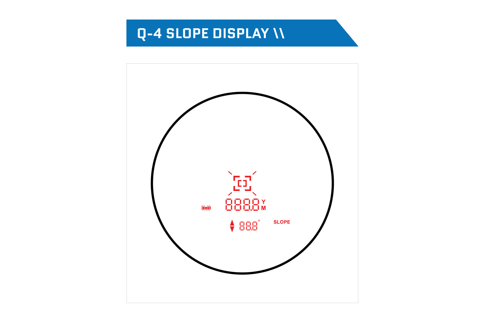 Q-4 Slope Golf Rangefinder – Maven Outdoor Equipment Company