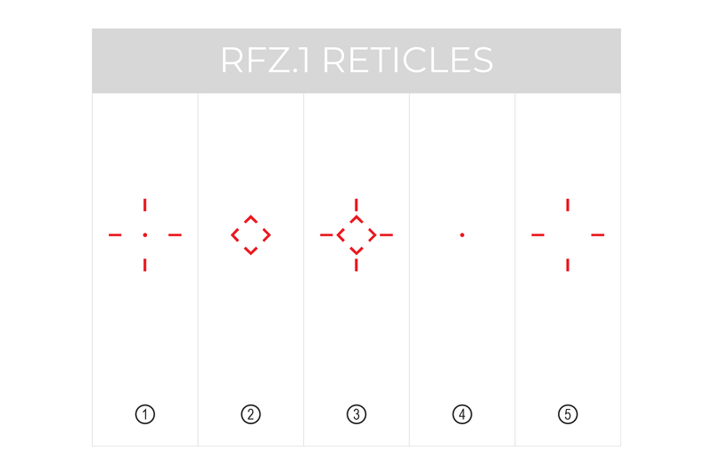 RFZ.1 - 6-12x21 | 5-4500 YD